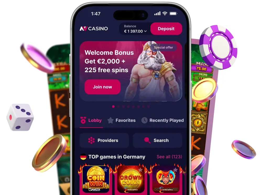 NV Casino App für iOS und Android